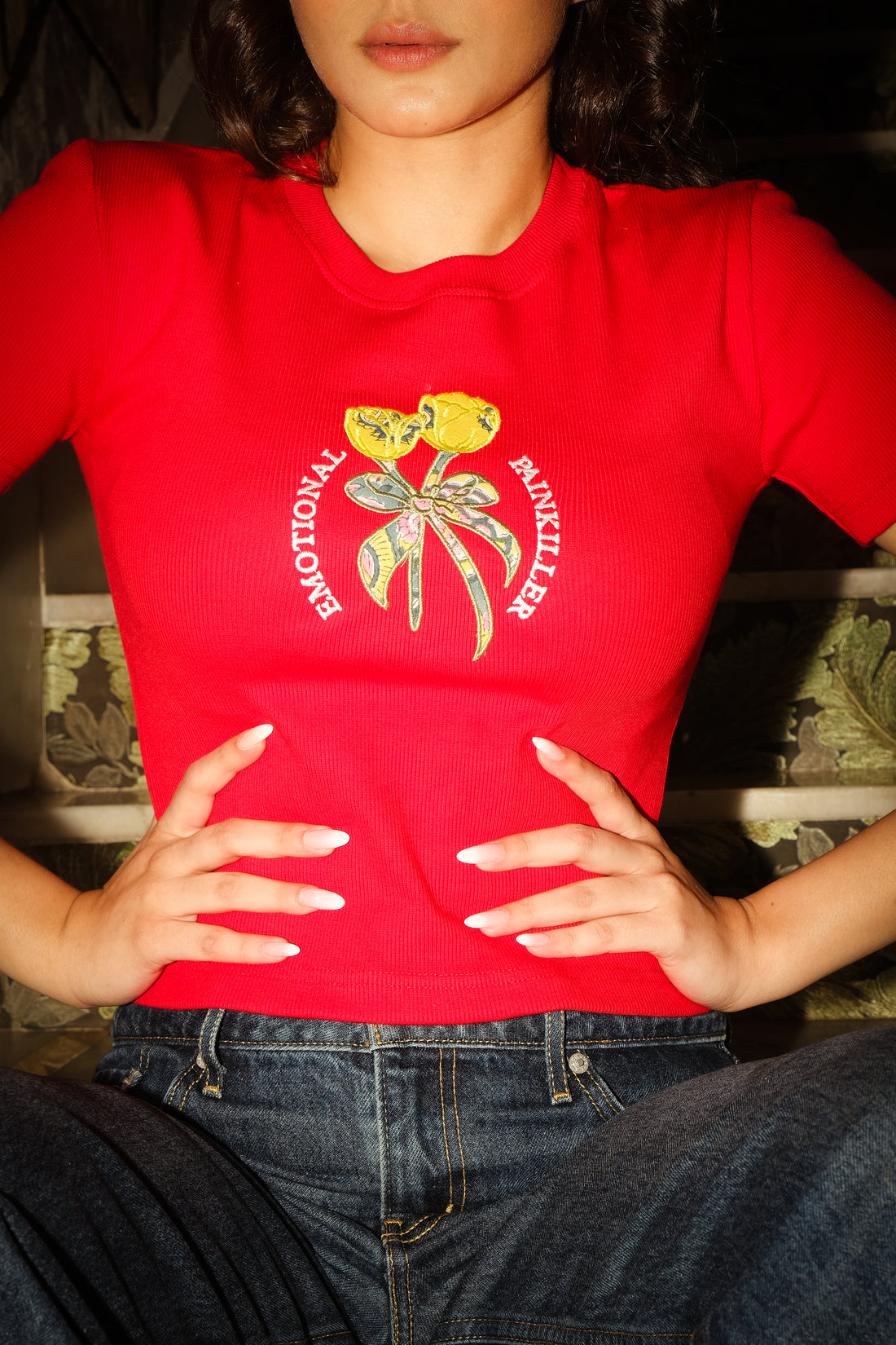 PAINKILLER FITTED BABY TEE